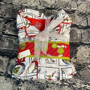 The Grinch 2T Max Red Green White 2 Piece Pajama PJ